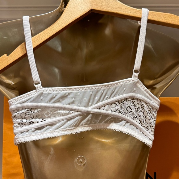 Body by Victoria white lace wireless push-up bra size L - Picture 5 of 7